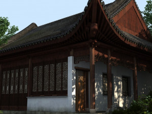 ancient garden 3D 模型