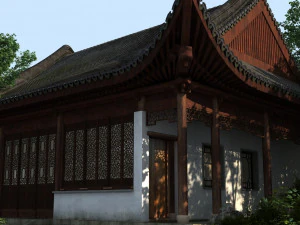 ancient garden 3D Model