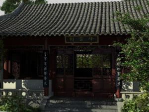 ancient garden 3D Model