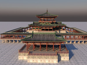 ancient architecture 3D Model