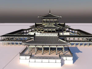 ancient architecture 3D Model