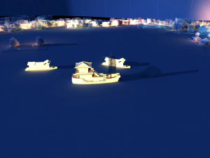 lake view 3D Model