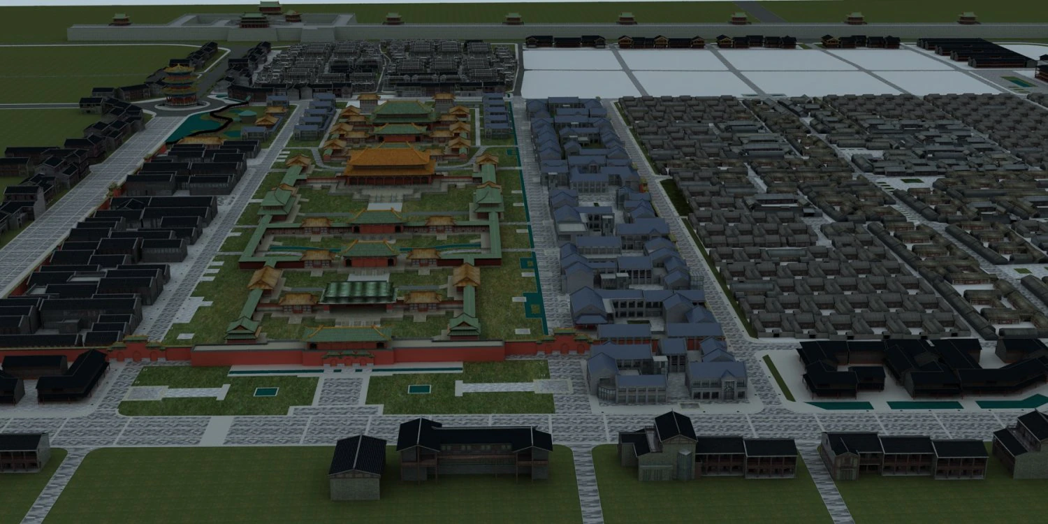 ancient architecture 3D Model .c4d .max .obj .3ds .fbx .stl .blend