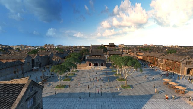 ancient building Modello 3D .c4d .max .obj .3ds .fbx .stl .blend