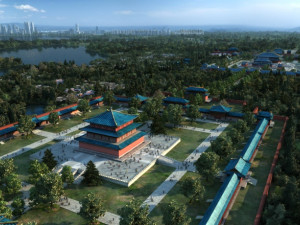 temple 3D-Modell