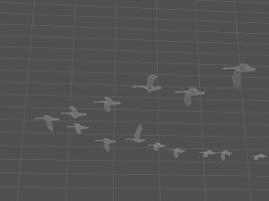 wild goose Modelo 3D