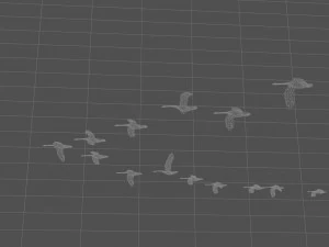 wild goose 3D Model