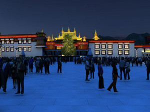 showa temple 3D 모델
