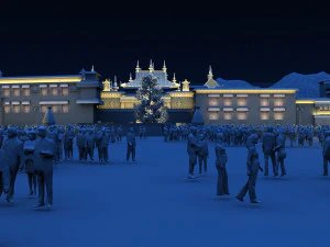 showa temple 3D Model