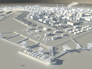 port 3D Model