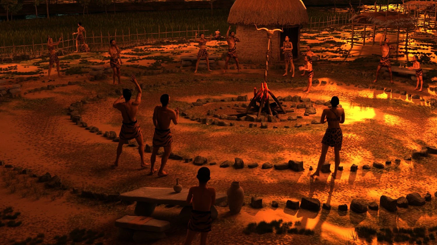 primitive tribe 3D Model .c4d .max .obj .3ds .fbx .stl .blend
