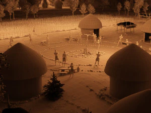 primitive tribe 3D Model
