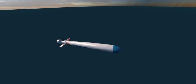 missile 3D Модель .c4d .max .obj .3ds .fbx .stl .blend 