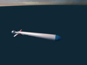 missile Modèle 3D