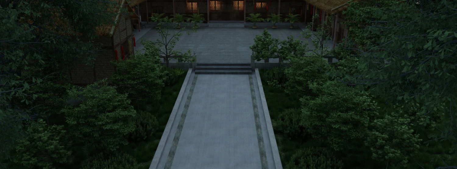 deng xiaopings former residence 3D Model .c4d .max .obj .3ds .fbx .stl .blend