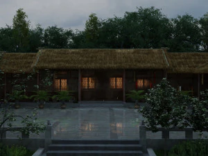 deng xiaopings former residence 3D Model