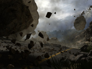 earthquake pavement 3Dモデル