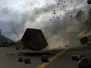 earthquake pavement 3D Model