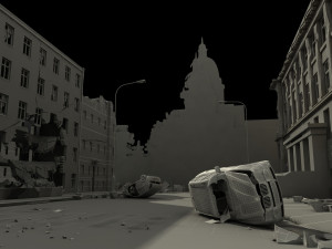 earthquake 3Dモデル