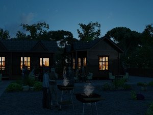 village 3D Model