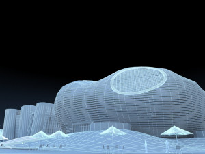 city building Model 3D