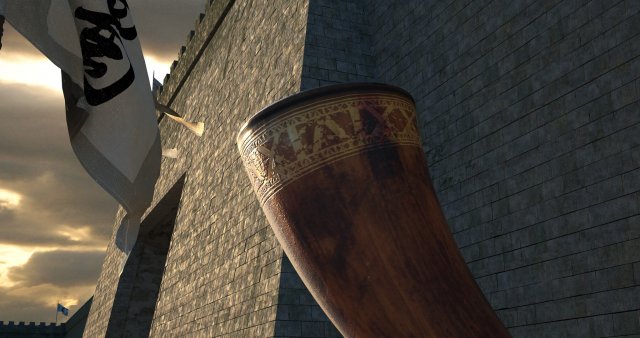 horn Modelo 3D .c4d .max .obj .3ds .fbx .stl .blend 