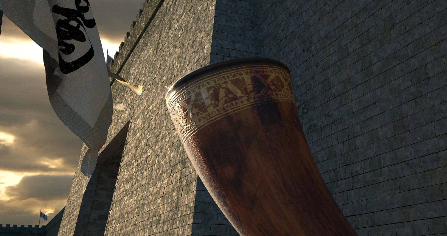 horn 3D Model .c4d .max .obj .3ds .fbx .stl .blend 