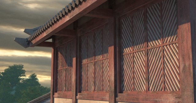 city tower 3D Model .c4d .max .obj .3ds .fbx .stl .blend 