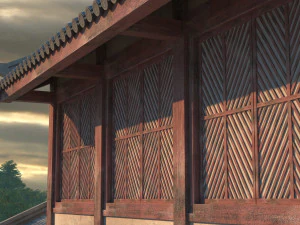 wieża miejska Model 3D