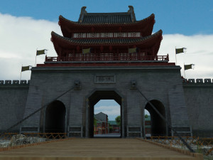 ancient building Modelo 3D