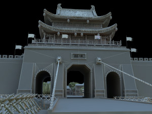 ancient building Modelo 3D