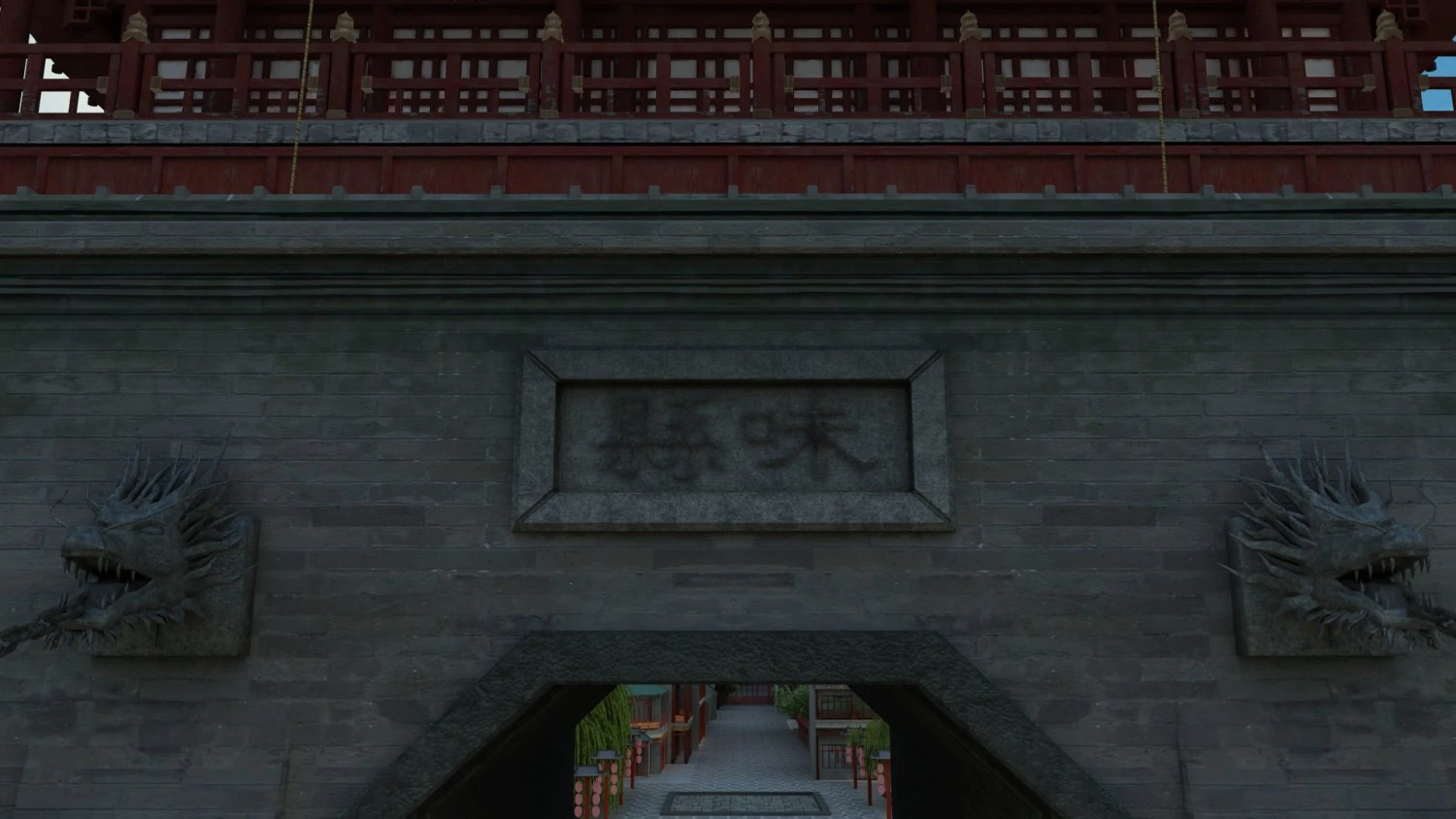 ancient building 3D Model .c4d .max .obj .3ds .fbx .stl .blend 