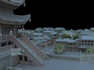 edificio antico Modello 3D