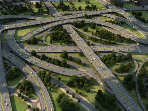 overpass Modello 3D