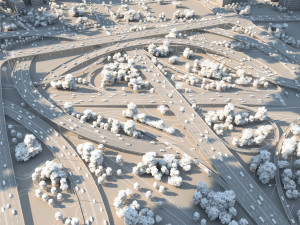 overpass Modello 3D