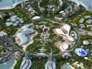 sea flower island 3D Model