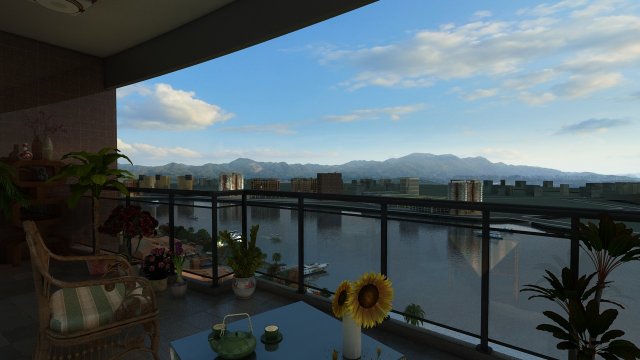 city building 3D Модель .c4d .max .obj .3ds .fbx .stl .blend 