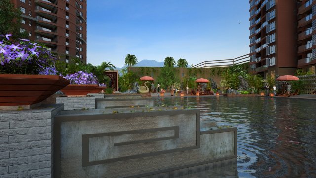 city building 3D 模型 .c4d .max .obj .3ds .fbx .stl .blend