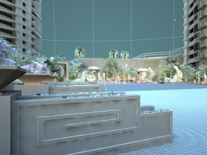 city building 3D 模型