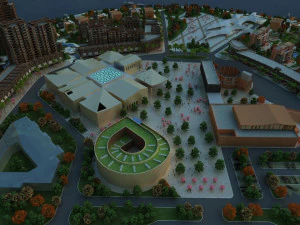 городское здание 3D Модель