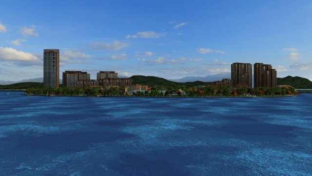 city building Modelo 3D .c4d .max .obj .3ds .fbx .stl .blend 