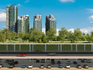 layered traffic 3D Model