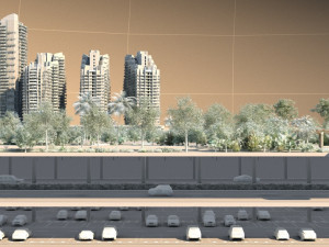 layered traffic 3D 모델