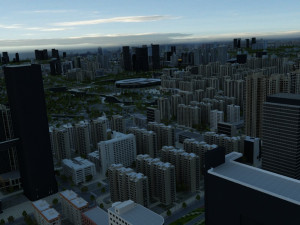 city building 3D-Modell