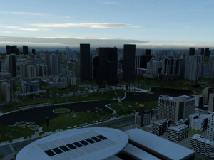 city building 3D-Modell