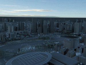 city building 3D-Modell