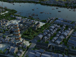ancient city 3D Model