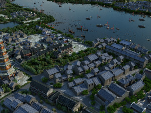ancient city Model 3D