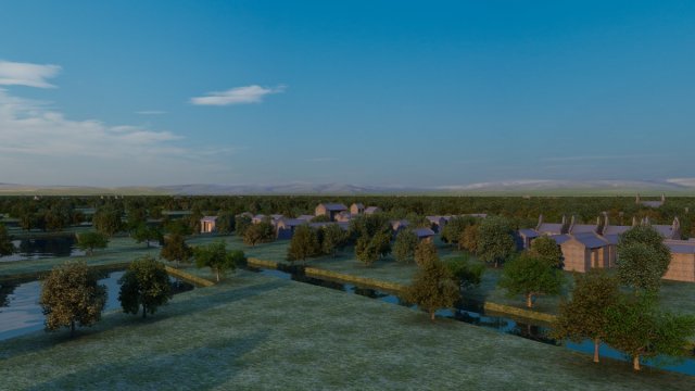 ancient city 3D 模型 .c4d .max .obj .3ds .fbx .stl .blend 