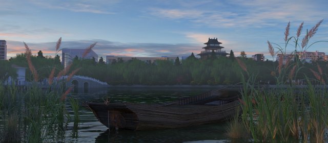 park 3Dモデル .c4d .max .obj .3ds .fbx .stl .blend 